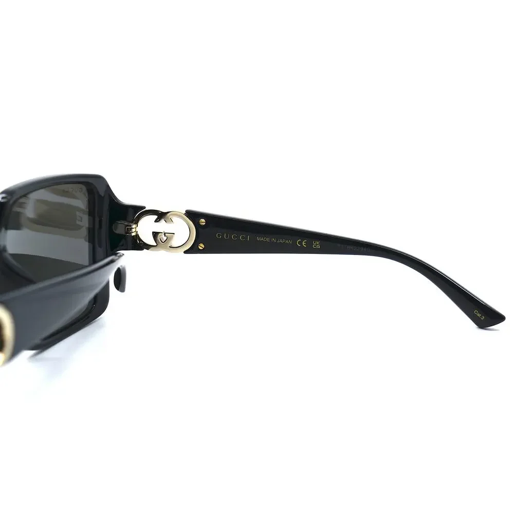 NEW GUCCI GG1692SA 001 BLACK GREY AUTHENTIC SUNGLASSES